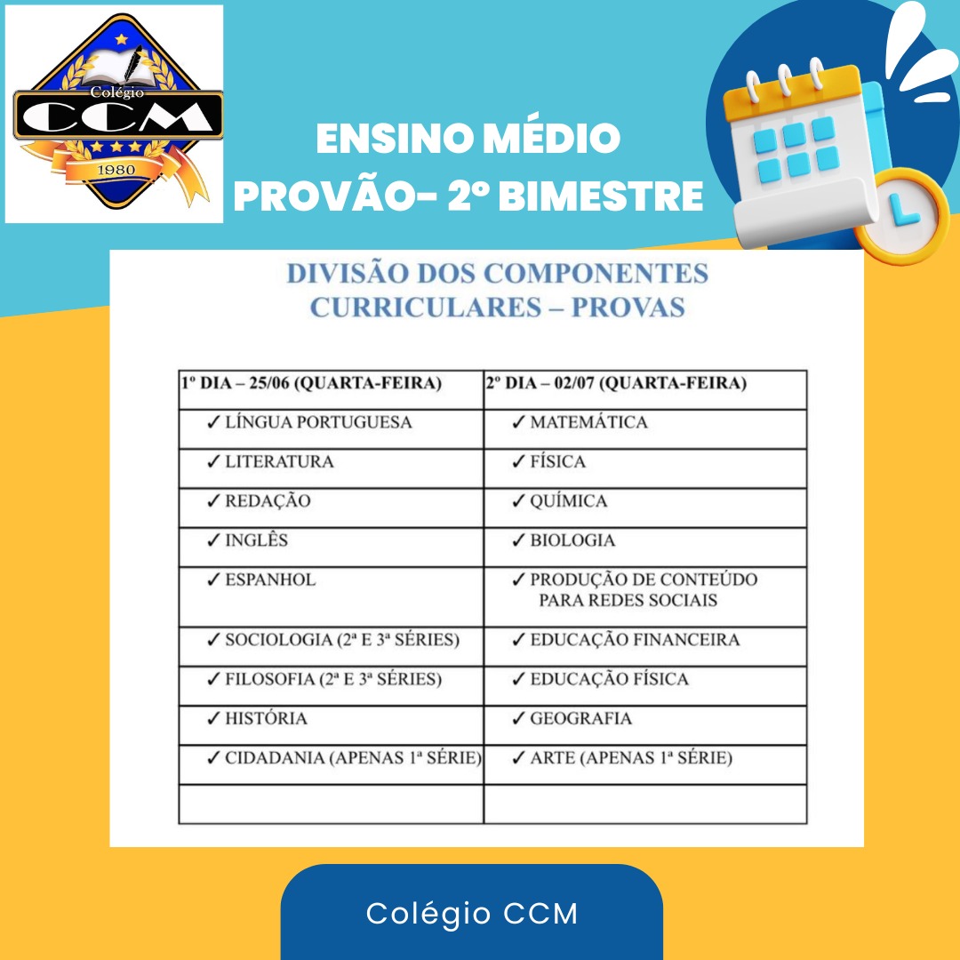 Provão 2 Bimestre – Ensino Médio